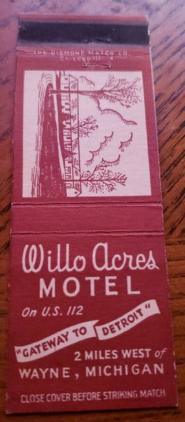 Willo-Acres Motel (Canton Inn and Suites) - Old Postcard And Promos